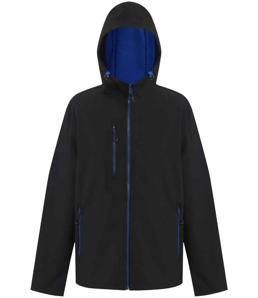 Regatta Navigate Two Layer Hooded Soft Shell Jacket Regatta Professional
