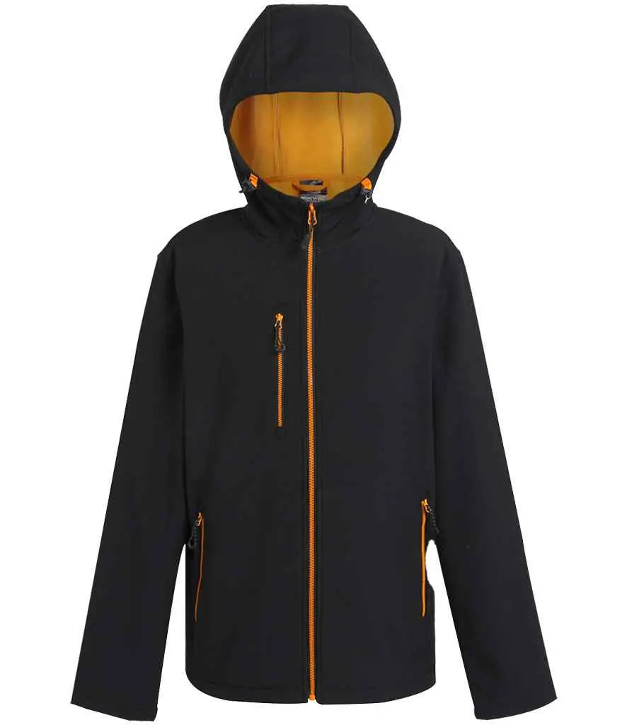 Regatta Navigate Two Layer Hooded Soft Shell Jacket Regatta Professional