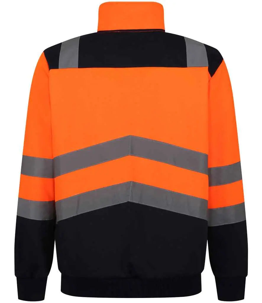 Regatta High Visibility Pro 1/4 Zip Sweatshirt Regatta High Visibility