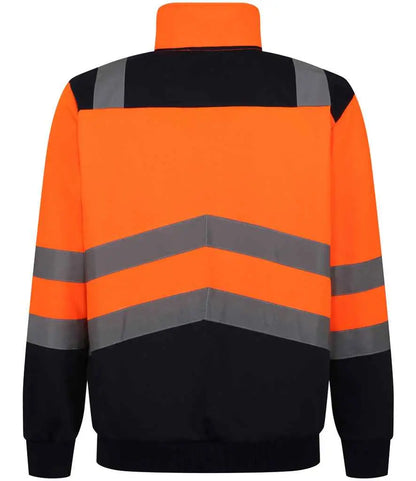 Regatta High Visibility Pro 1/4 Zip Sweatshirt Regatta High Visibility
