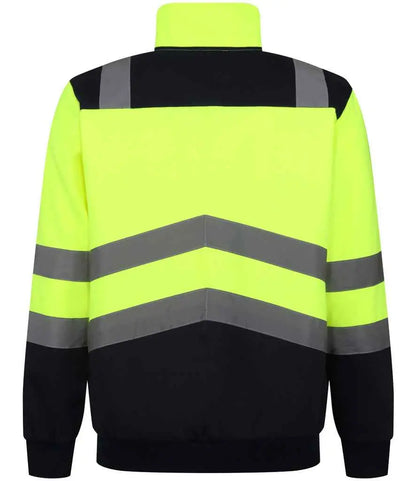 Regatta High Visibility Pro 1/4 Zip Sweatshirt Regatta High Visibility