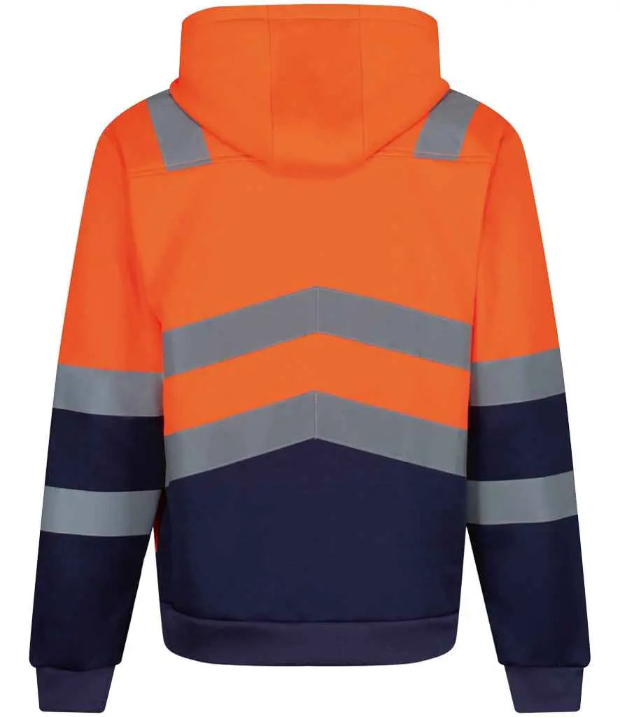Regatta High Visibility Pro Full Zip Hoodie Regatta High Visibility