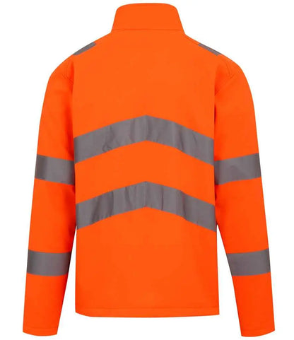 Regatta High Visibility Pro Contract Ablaze Soft Shell Jacket Regatta High Visibility