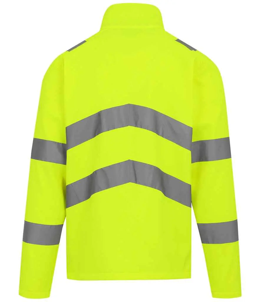 Regatta High Visibility Pro Contract Ablaze Soft Shell Jacket Regatta High Visibility