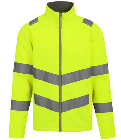 Regatta High Visibility Pro Contract Ablaze Soft Shell Jacket Regatta High Visibility