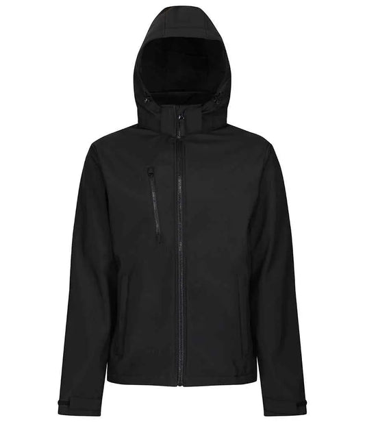 Regatta Venturer Three Layer Hooded Soft Shell Jacket Regatta Professional