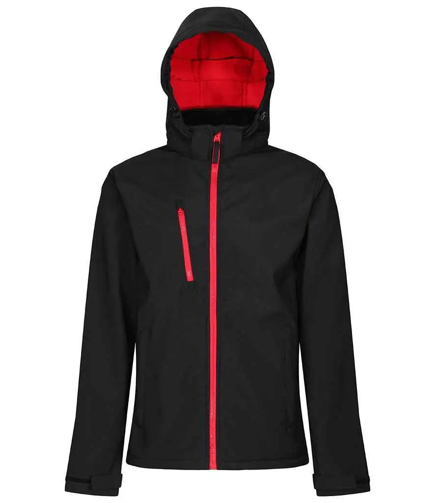 Regatta Venturer Three Layer Hooded Soft Shell Jacket Regatta Professional