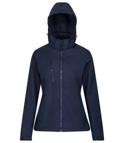 Regatta Ladies Venturer Three Layer Hooded Soft Shell Jacket Regatta Professional