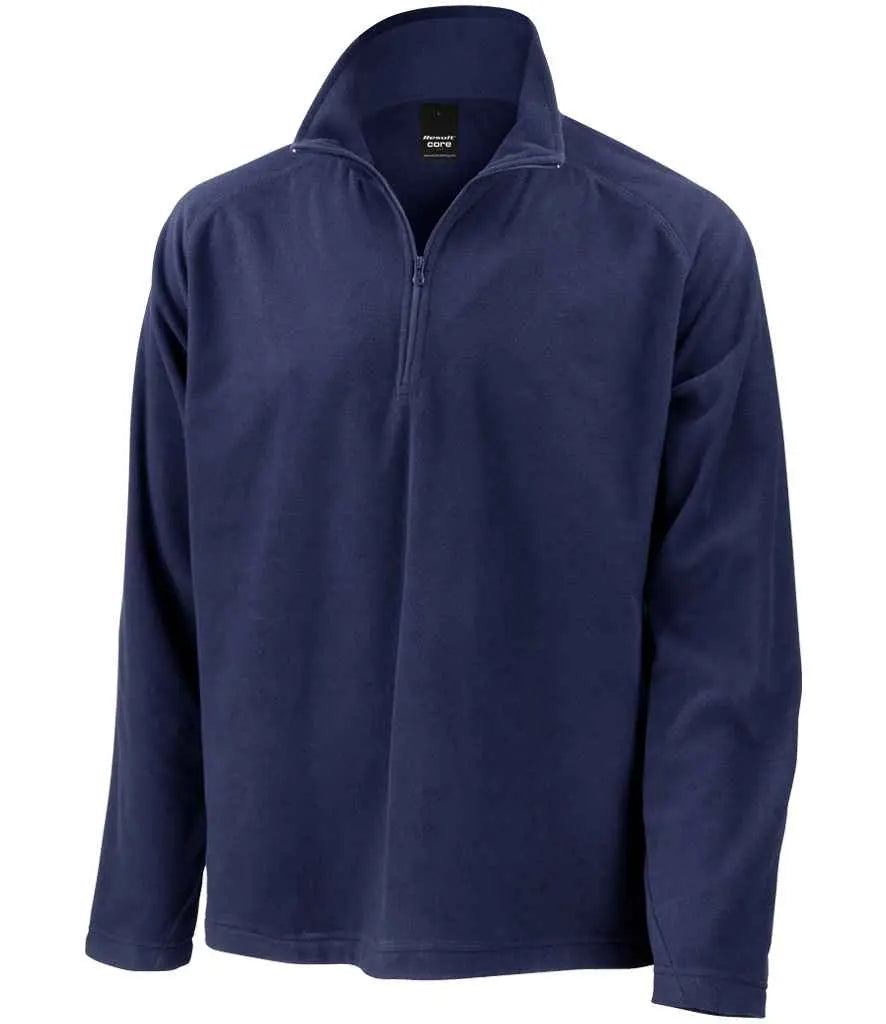 Result Core Zip Neck Micro Fleece Result Core