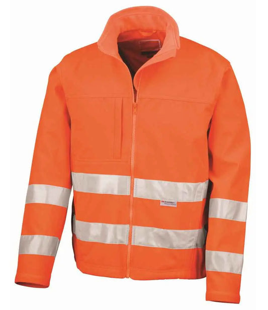 Result Safe-Guard Hi-Vis Soft Shell Jacket Result Safe-Guard
