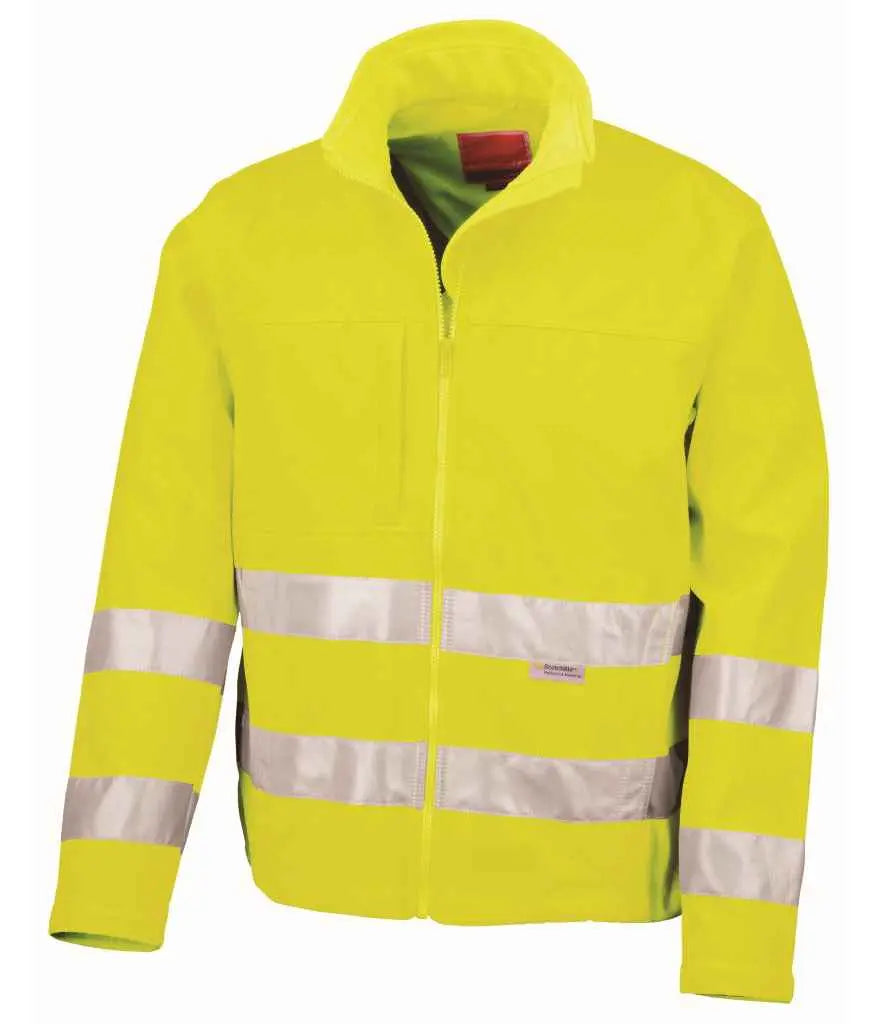 Result Safe-Guard Hi-Vis Soft Shell Jacket Result Safe-Guard