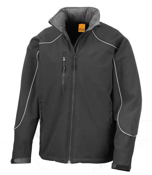 Result Work-Guard Hooded Soft Shell Jacket Result Work-Guard