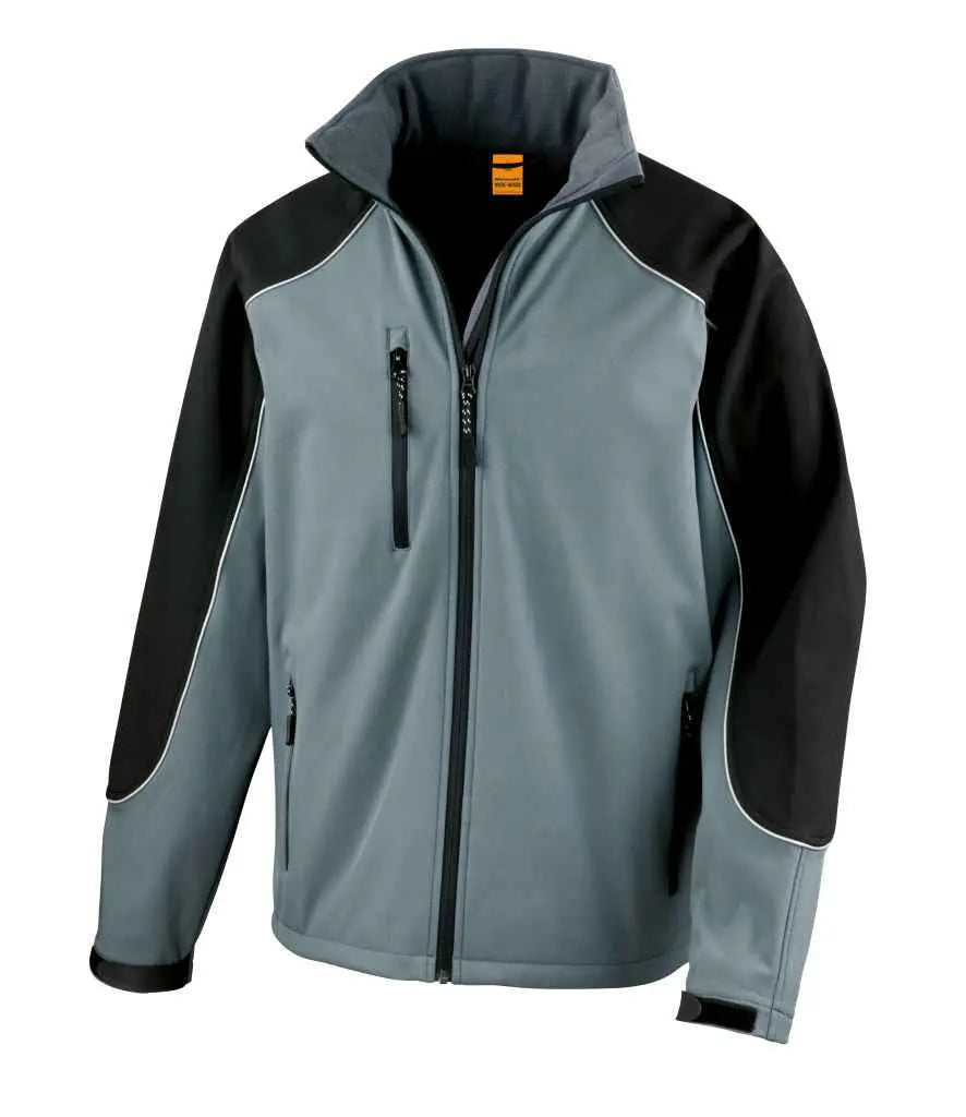 Result Work-Guard Hooded Soft Shell Jacket Result Work-Guard