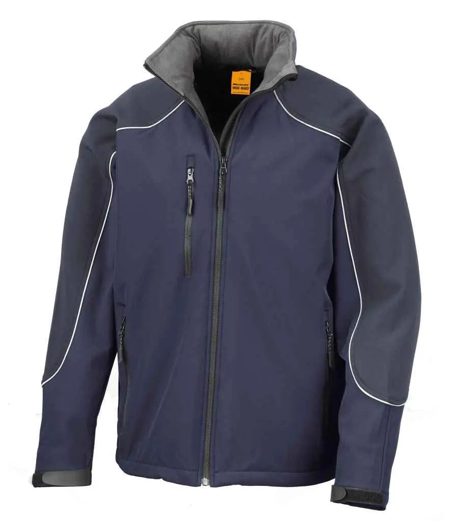 Result Work-Guard Hooded Soft Shell Jacket Result Work-Guard