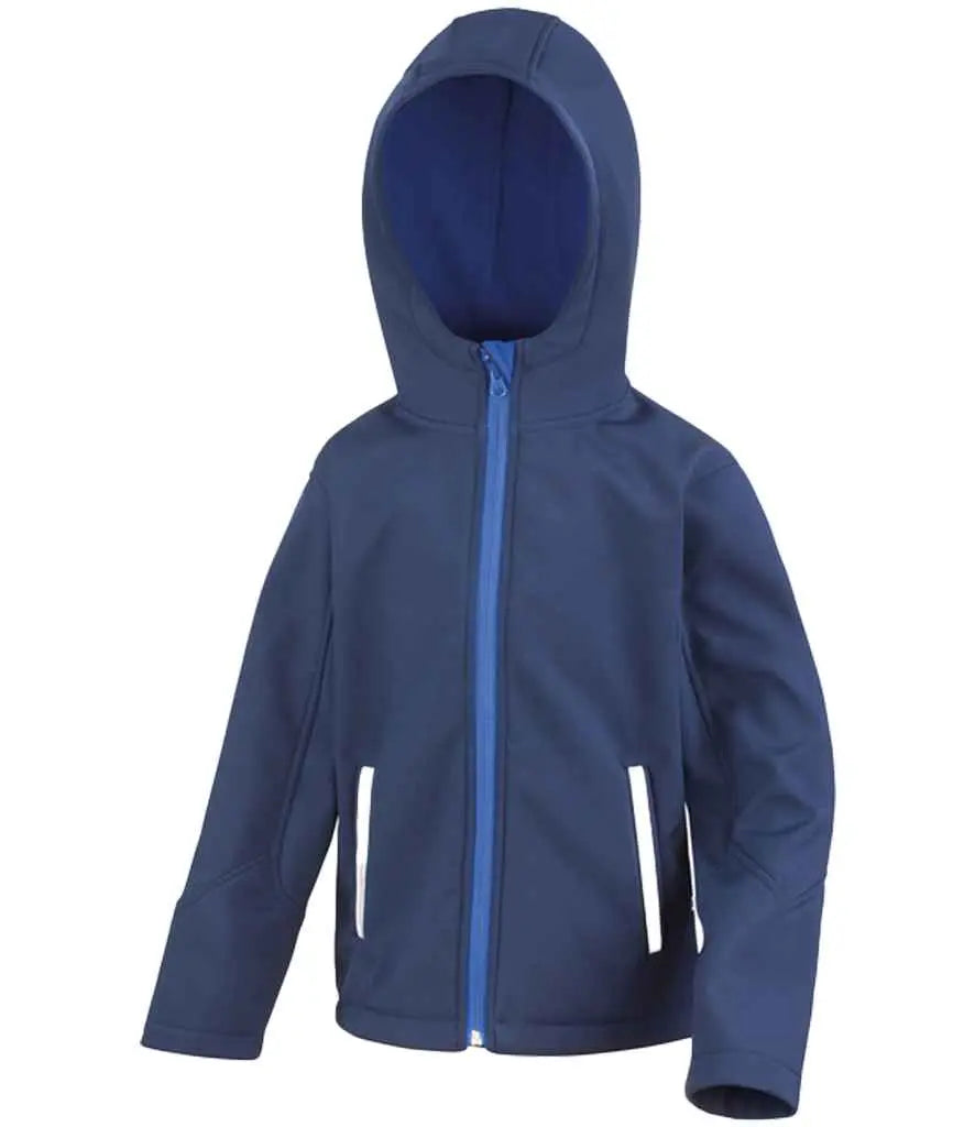Result Core Kids TX Performance Hooded Soft Shell Jacket Result Core