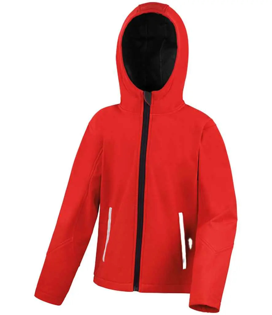 Result Core Kids TX Performance Hooded Soft Shell Jacket Result Core