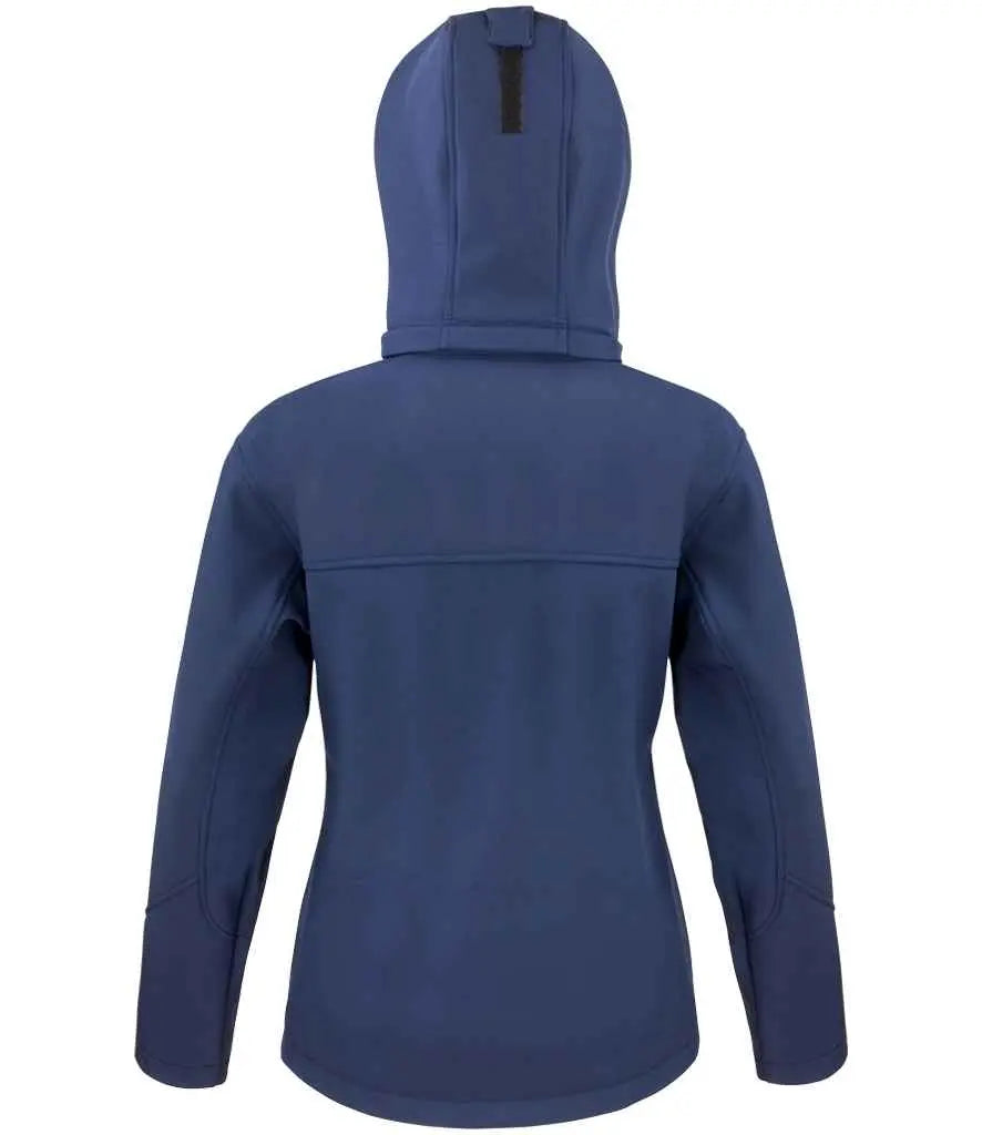 Result Core Ladies Hooded Soft Shell Jacket Result Core