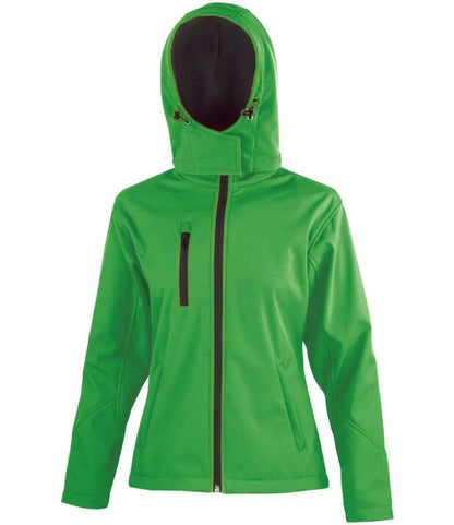 Result Core Ladies Hooded Soft Shell Jacket Result Core