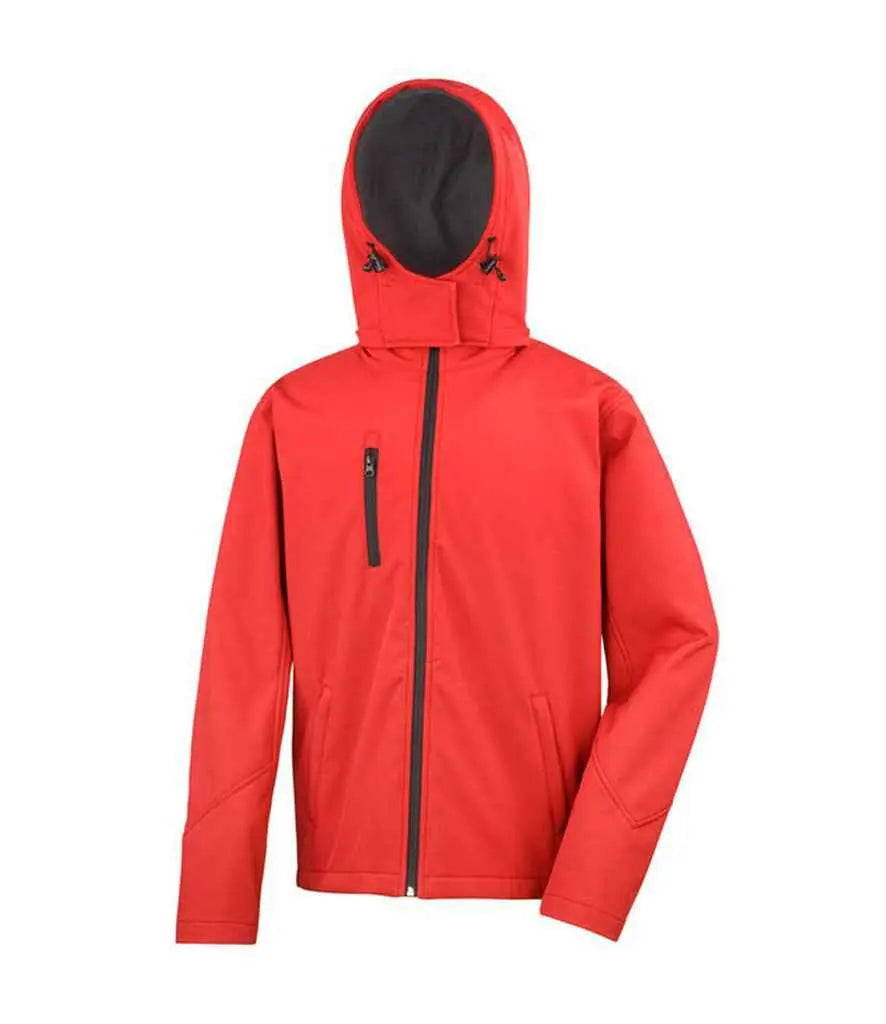 Result Core Hooded Soft Shell Jacket Result Core