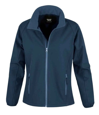 Result Core Ladies Printable Soft Shell Jacket Result Core