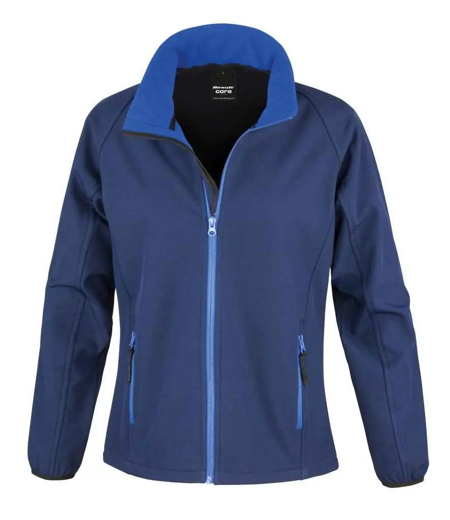 Result Core Ladies Printable Soft Shell Jacket Result Core