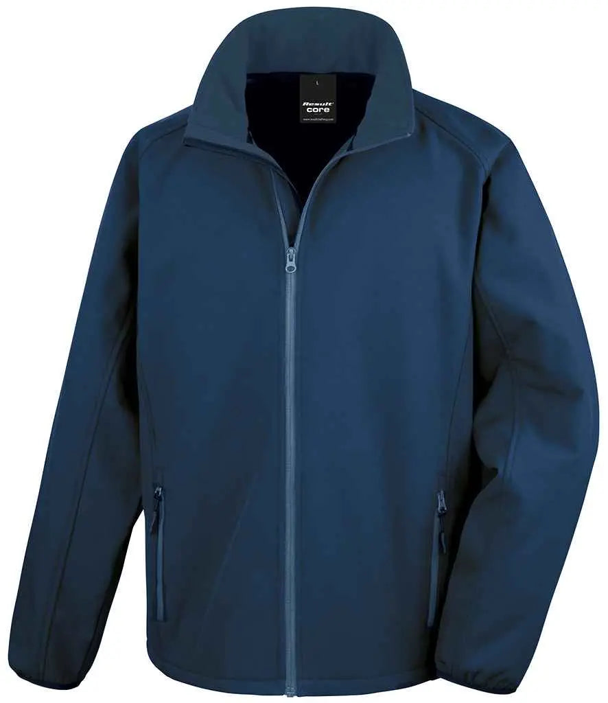 Result Core Printable Soft Shell Jacket Result Core