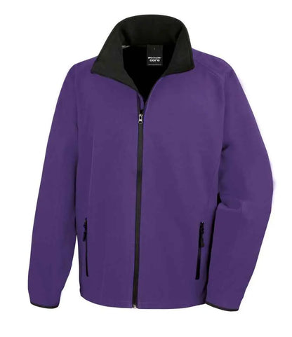 Result Core Printable Soft Shell Jacket Result Core
