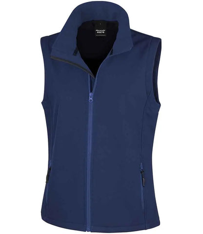 Result Core Ladies Printable Soft Shell Bodywarmer Result Core