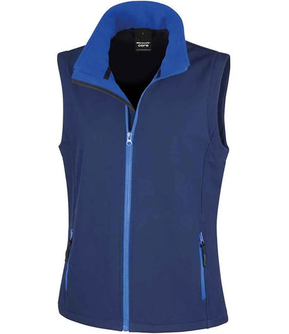 Result Core Ladies Printable Soft Shell Bodywarmer Result Core