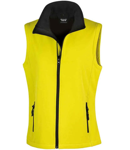 Result Core Ladies Printable Soft Shell Bodywarmer Result Core