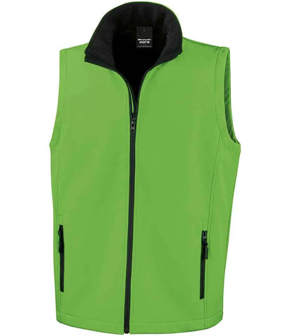 Result Core Printable Soft Shell Bodywarmer Result Core