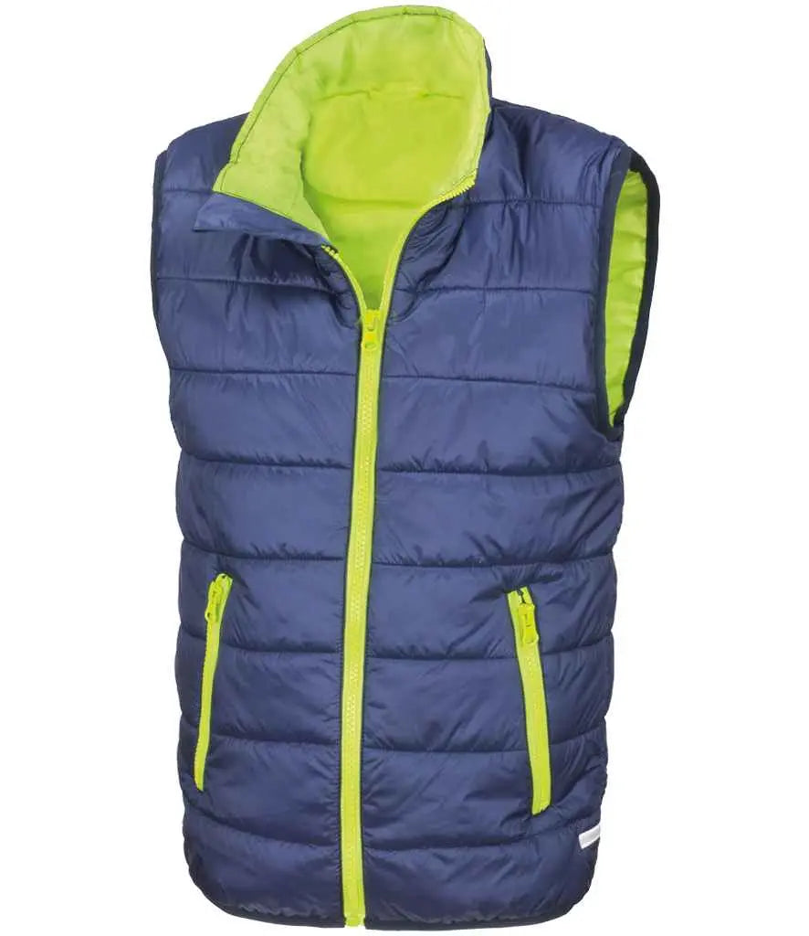 Result Core Kids Padded Bodywarmer Result Core