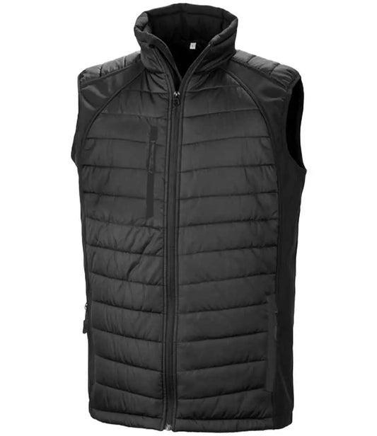 Result Genuine Recycled Compass Padded Gilet Result Genuine Recycled