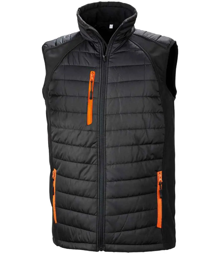 Result Genuine Recycled Compass Padded Gilet Result Genuine Recycled