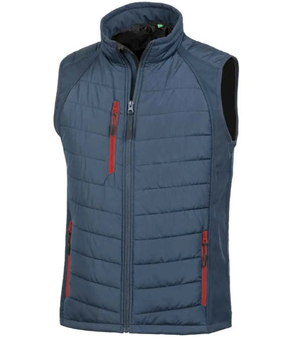 Result Genuine Recycled Compass Padded Gilet Result Genuine Recycled