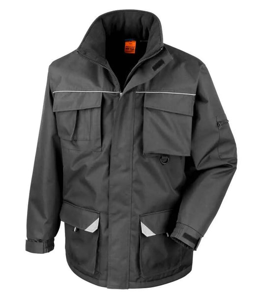 Result Work-Guard Sabre Long Coat Result Work-Guard