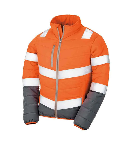 Result Safe-Guard Ladies Soft Safety Jacket Result Safe-Guard