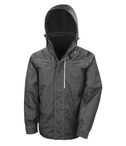 Result Work-Guard Denim Texture Rugged Jacket Result Work-Guard