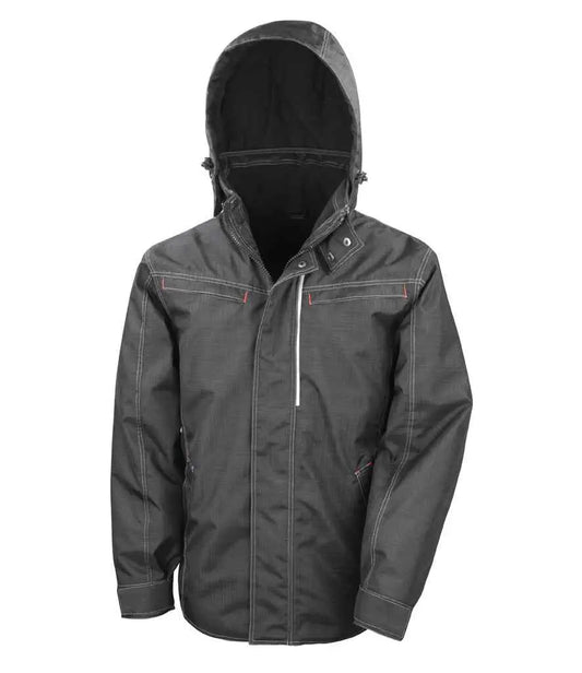 Result Work-Guard Denim Texture Rugged Jacket Result Work-Guard