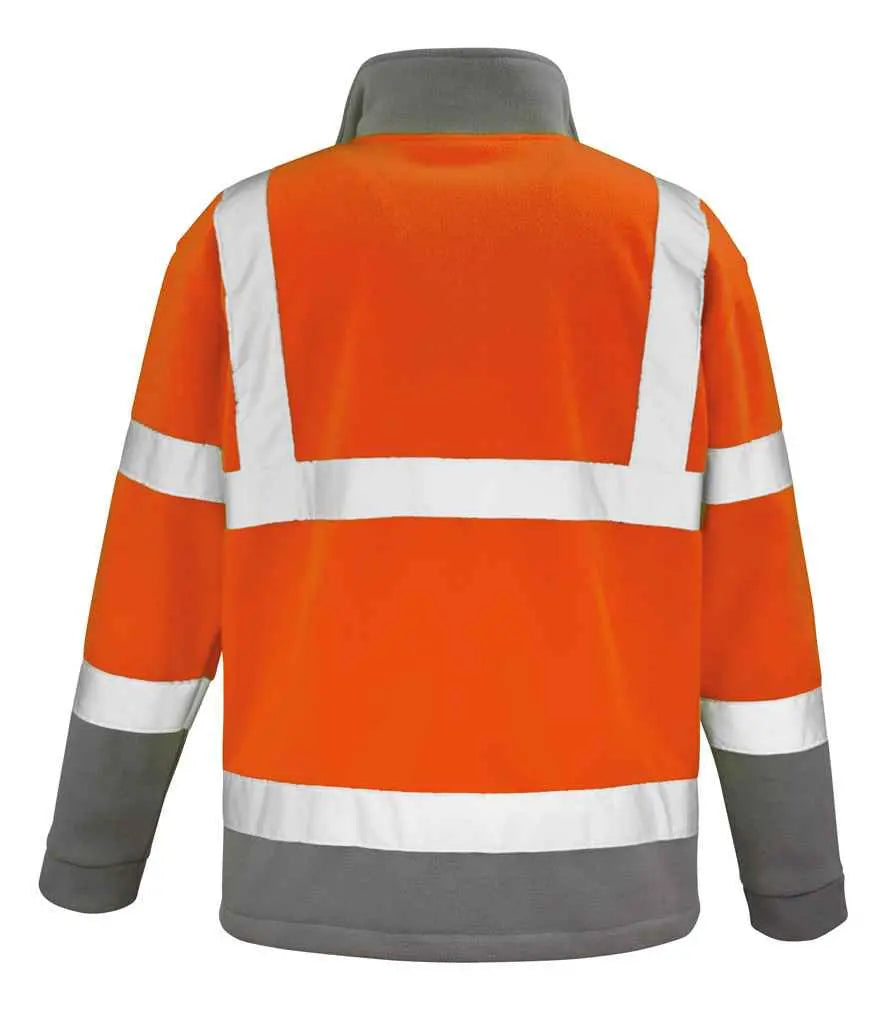 Result Safe-Guard Hi-Vis Micro Fleece Jacket Result Safe-Guard