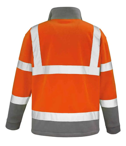 Result Safe-Guard Hi-Vis Micro Fleece Jacket Result Safe-Guard