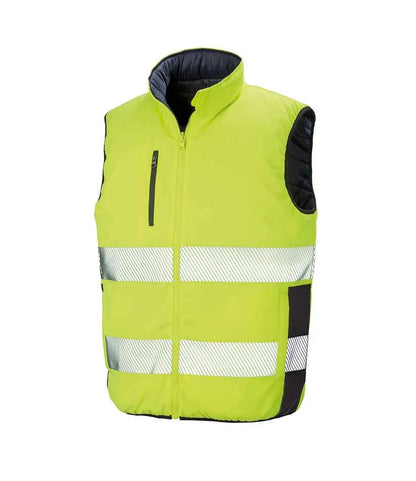 Result Safe-Guard Reversible Soft Padded Gilet Result Safe-Guard