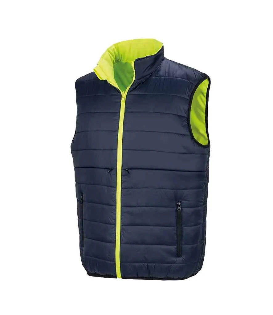 Result Safe-Guard Reversible Soft Padded Gilet Result Safe-Guard