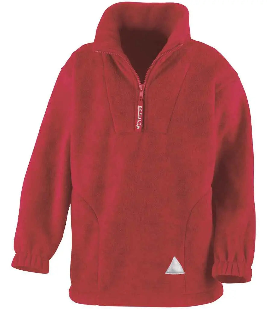 Result Kids/Youths Zip Neck Polartherm™ Fleece Result