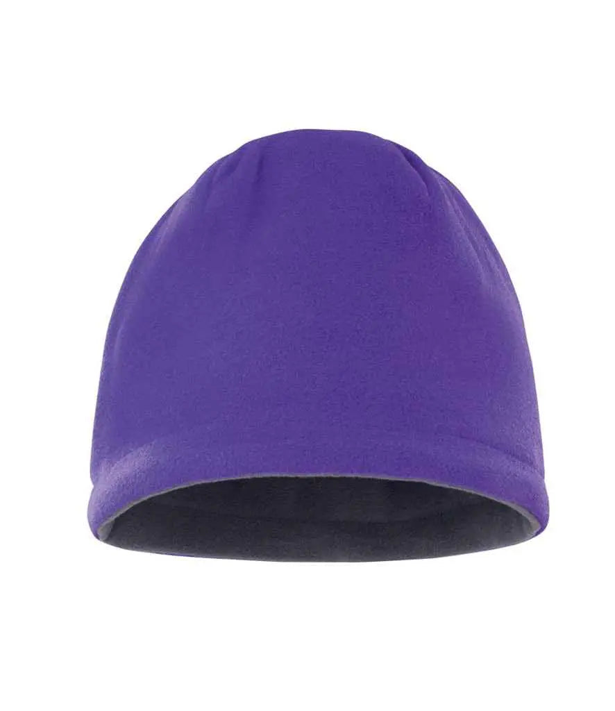 Result Reversible Fleece Skull Hat Result Winter Essentials