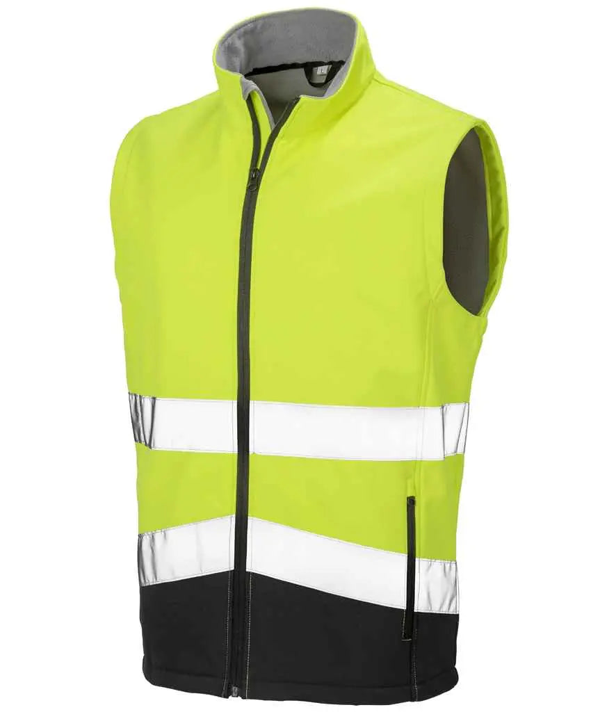 Result Safe-Guard Printable Safety Soft Shell Gilet Result Safe-Guard