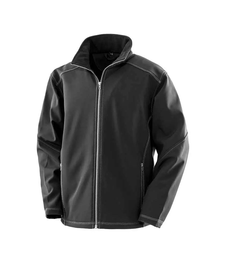 Result Work-Guard Treble Stitch Soft Shell Jacket Result Work-Guard