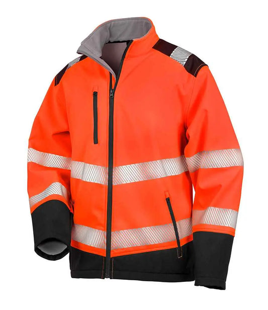 Result Safe-Guard Printable Ripstop Safety Soft Shell Jacket Result Safe-Guard