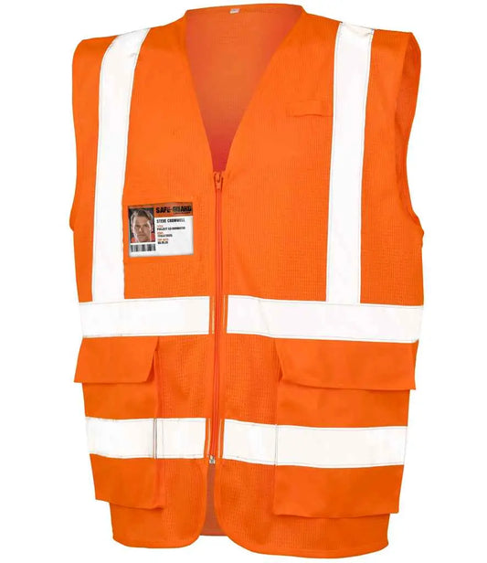 Result Safe-Guard Executive Cool Mesh Safety Vest Result Safe-Guard