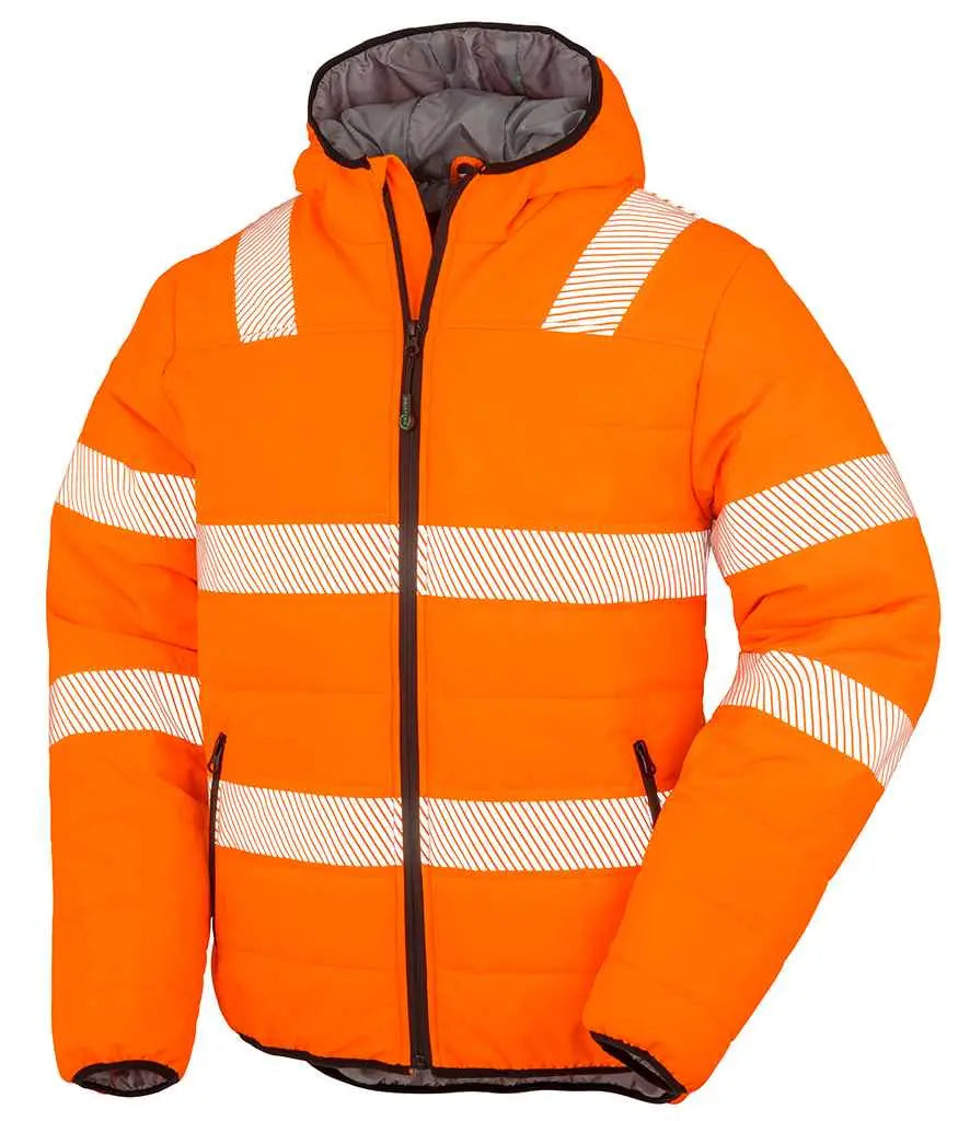 Result Genuine Recycled Ripstop Padded Safety Jacket Result Genuine Recycled